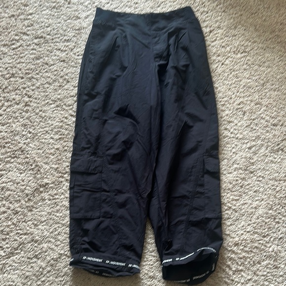 Free People Movement Mesmerize Me Women's Black Cargo Pants Sz XL NWT - Picture 3 of 7